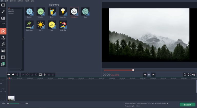 Combining Audio Files with Movavi Video Editor