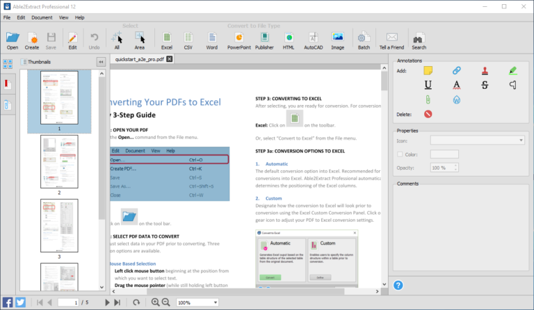 Able2Extract PDF Creator, Converter & Editor Review