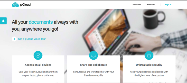 pCloud Review : Securely store your files online