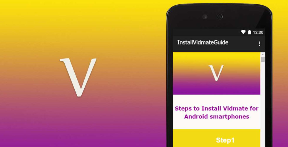 Download vidmate app for android phone