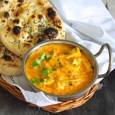 Paneer Butter Masala and Butter Naan