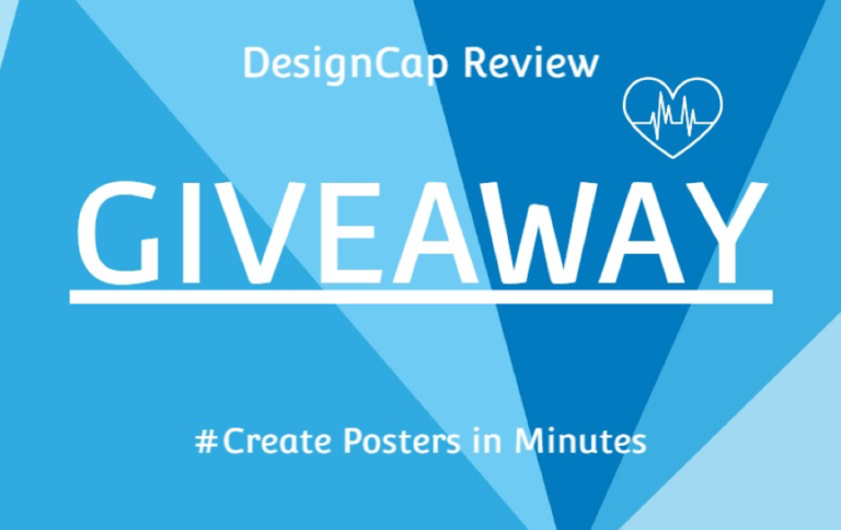 DesignCap Review & Giveaway – Create Posters in Minutes