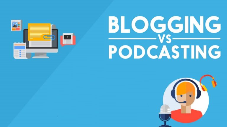 Blogging vs. Podcasting: Which is Best for Building Brands & Followers?