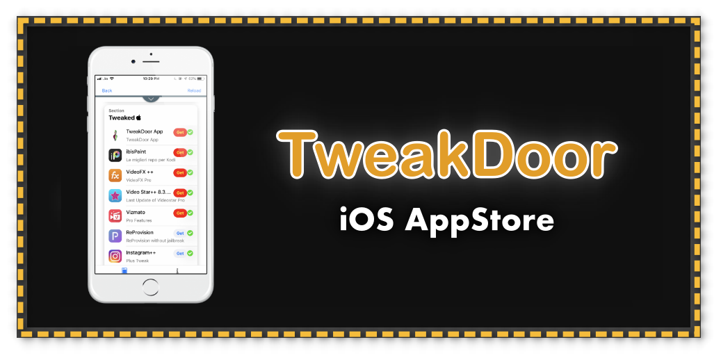 TweakDoor ios app