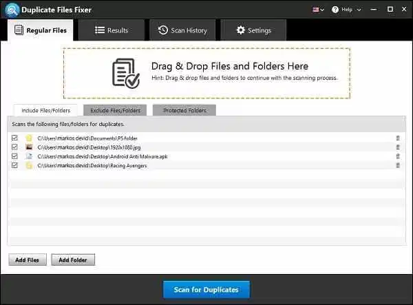 Duplicate Files Fixer