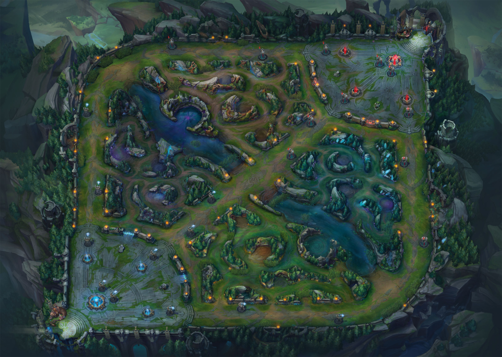 A Guide To League of Legends Maps