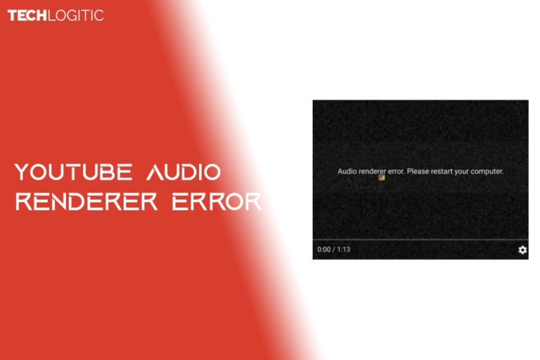 audio renderer error youtube