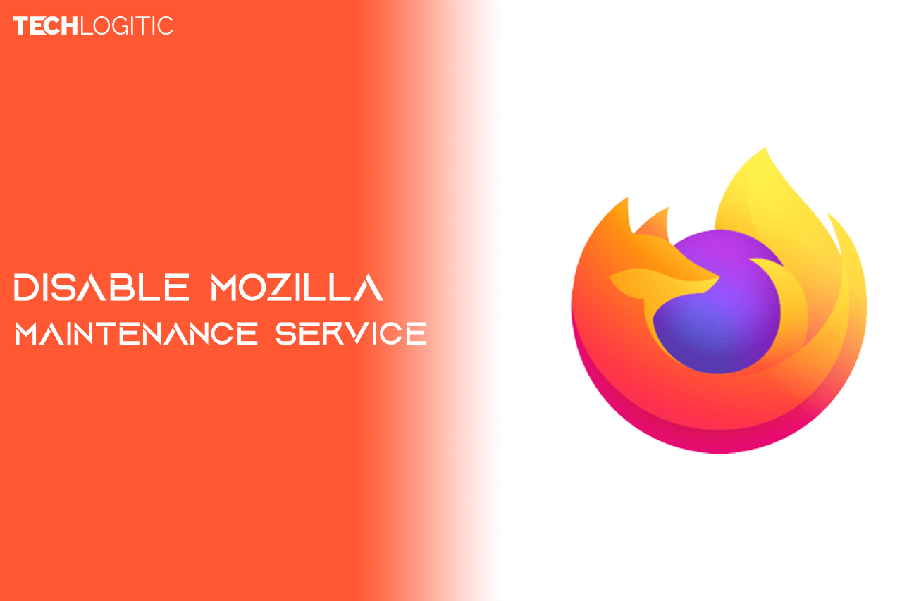 disable mozzila maintainance service