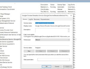 Google chrome elevation service что это за служба