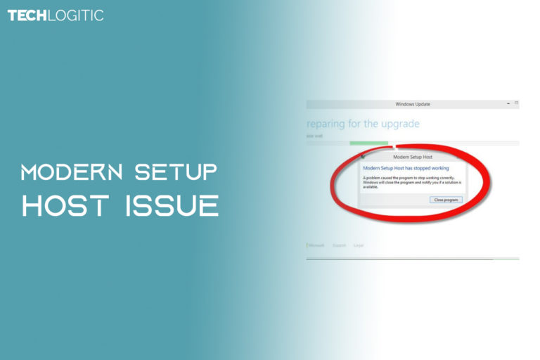 Программа modern setup host не работает при обновлении windows 10