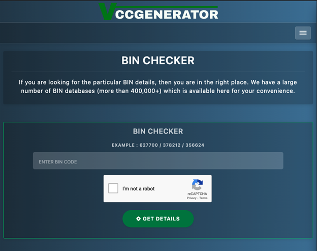 bin checker pro