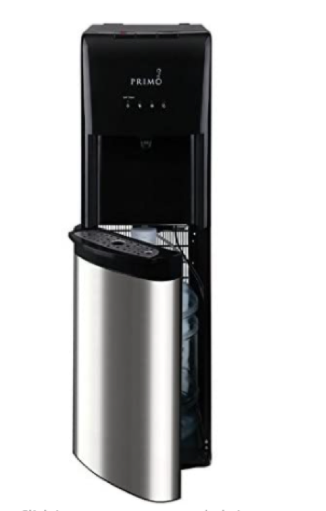 Primo Stainless Steel 1 Spout Self-Sanitizing Bottom Load Hot, Cold and Cool Water Cooler Dispenser