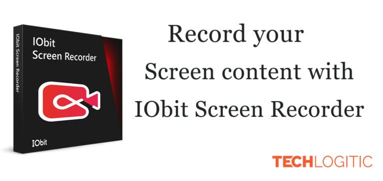 IObit screen recorder