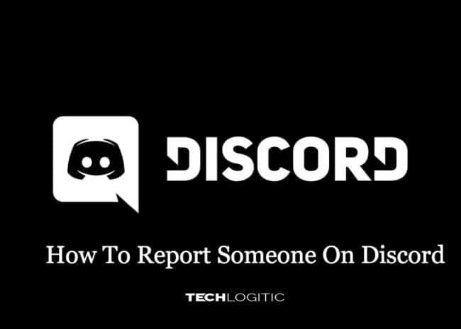 how to report someone on discord