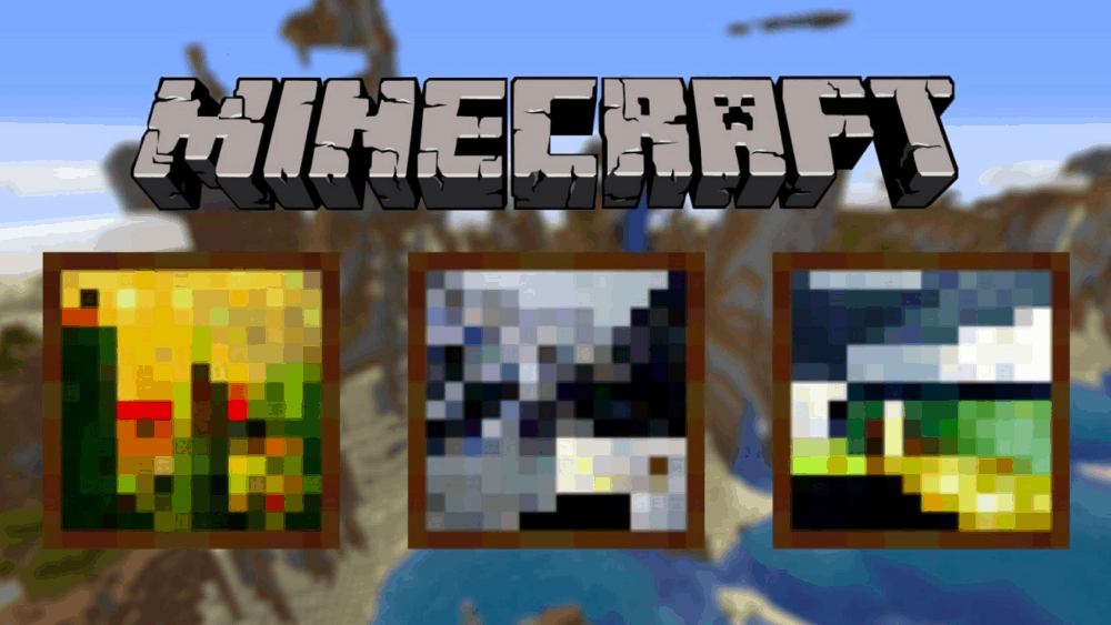 Minecraft Painting: In Minecraft here s how to make a painting in 3