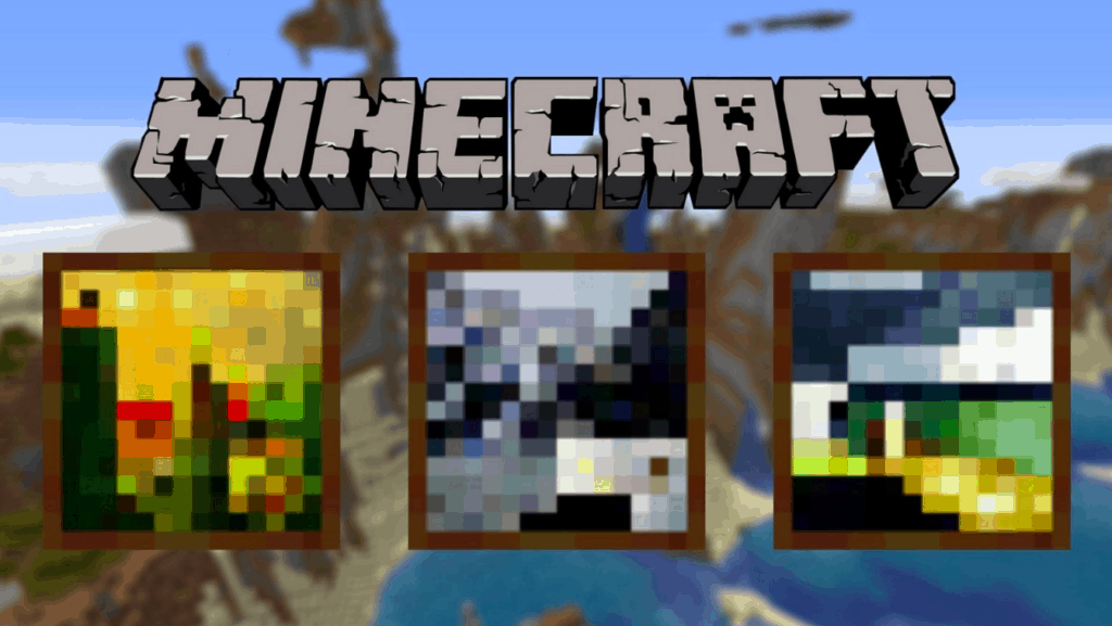 Minecraft Painting Template Download