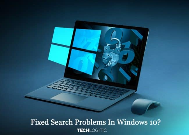 windows 10 search not working