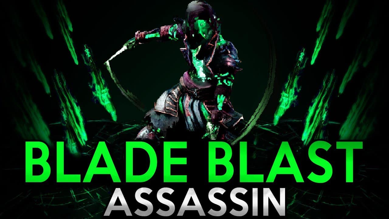 Blade blast взрыв клинков assassin через яд