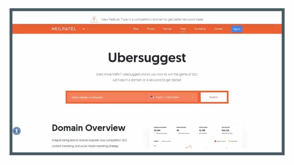 Ubersuggest