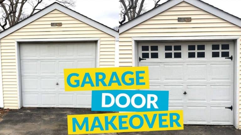 Garage Door Makeover