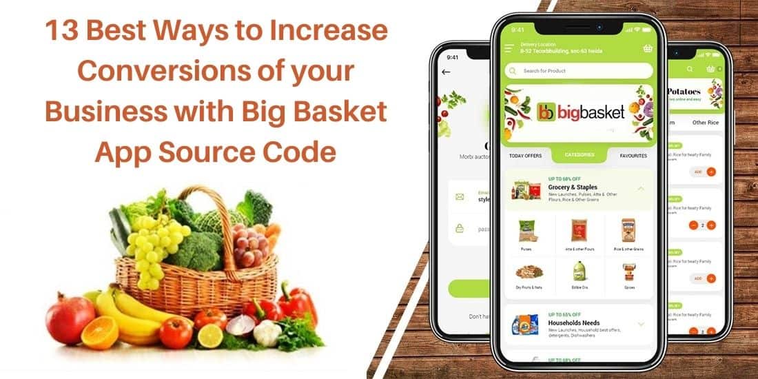 Big Basket is the most valuable player in the Indian Grocery industry. It is delivering online groceries to the doorstep of many families in more than 30 cities. Last year during the lockdown Big Basket’s yearly revenue grew 36%, from 2,802.6 Crore rupees in 2019 to 3818.2 Crore rupees in 2020. Now when you have witnessed that Online Grocery Shopping is a booming industry, you also want to be a part of it and provide online service to your customers and improve your business conversions. And for that, You’ll also be needing a mobile app like Big Basket to provide online services. That is where the Big Basket Clone App Development Company will help you achieve your business goals. Now since you are building  your clone application with Big Basket App Source Code, here are the 13 best possible ways you can increase your business conversions User-Friendly Product Sorting          If you are providing a wide range of grocery items, then you must implement functions that will classify and sort the items based on their category. By doing this your online application will be less cumbersome to navigate and also deliver a positive user experience. And this will eventually help your business grow. Shopping Cart Feature:- This feature is a must-have when you are building an e-commerce app. This helps the customer in many ways. They can add items to the cart when they are buying things in bulk or they just can save the item there so that he/she can easily buy the item the next time he/she visits. Cart feature should also show the total amount of the items added to the cart so that if the customer thinks he/she is out of budget can easily remove 1 or 2 items as per the budget. With Big Basket Clone App Development, you can add this feature very easily. Secured in-app payments Feature:- Since your app is providing online grocery services, it must have an in-app payment method that is both easy and secure. And it should also show different payment options like Phonepe/Gpay/AmazonPay or Debit/Credit Card so that the customer can pay the way they prefer to. Convenient Pick-up and Scheduling:- The customer must have the freedom to accept their delivery whenever they want to and also can schedule or reschedule their delivery time as per their convenience. Discount And Offers:- Your customers must be aware of the offers and discounts you are providing on the app, so You must include the discounts and offers section to your app to let your customers know that some special discounts are going on and they must grab it. Big Basket Clone Script will definitely help you to add this feature to your app and help your business grow.  Specific Product Description:- Since you are selling grocery items, people will be more interested in the conditions or ingredients of the products that your online store has. So every product on the app must have a detailed description so that people can trust your service and become your loyal customer. Availability of Items:- Items availability is also a great feature that you can include in your application so that your customer can get notified whenever the item is available. And it can also show the number of items that are remaining on the shelf. Wishlist Feature:- Wishlist is a very exciting feature that you can add to your online grocery store application. This feature is common in many popular applications as people can save their favorite items while scrolling through their favorite online stores. And this feature will add extra charm to your application. Reviews And Ratings:- After purchasing from your online grocery store, customers should have the opportunity to rate the products and write a review. This will not only help other customers find the best products in your store but also see reviews of other customers and feel confident to buy.  Order summary And Tracking Order Feature:- If the order is not received on time, then your app should have the feature to track the exact location of the order. Big Basket App Development can help you add this feature. This will increase transparency and boost your customer experience. Membership Options:- Including Membership is a great way to increase your revenue where you’ll provide extra offers and fast delivery to your member customers. Customer Service:- After purchasing your product, customers must get the option to get their product replaced or even refunded or any kind of help if they are not satisfied with the product. This will build customer satisfaction. Feedback And Refer:- Ask your customers to give feedback on your online grocery service and refer their close ones. It will help you grow your business. Final Thoughts:- The above-mentioned ways will definitely help your online grocery business grow and help in your business conversion. And for that you need to Contact Uber Clone App Company, so that they build your big basket application which helps your business to increase conversions.