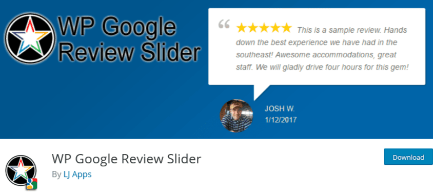 WP Google Review Slider