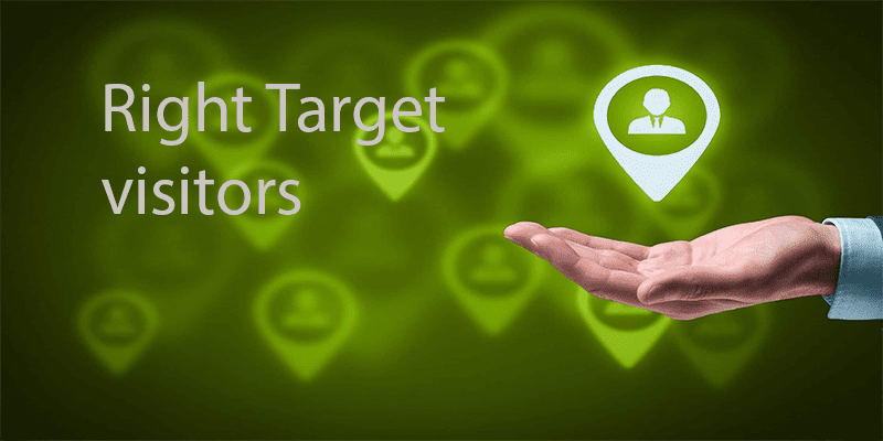right target visitors