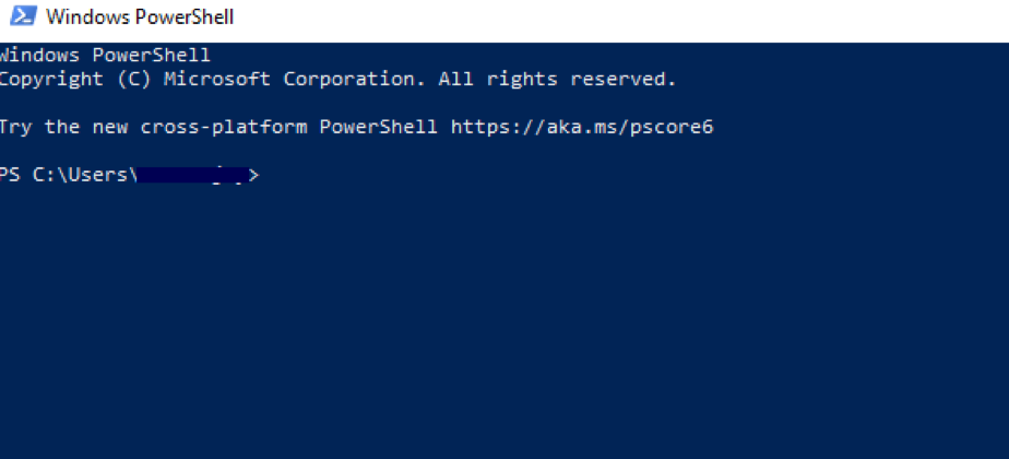 Windows Powershell