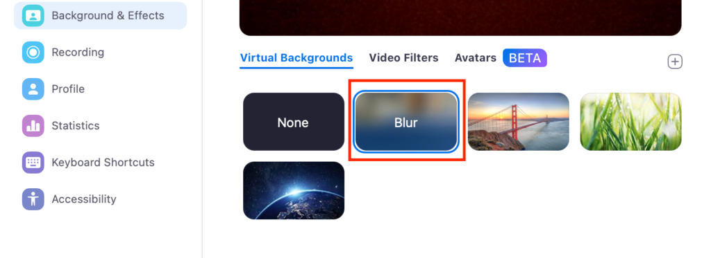how to blur backgroud in zoom mac 04