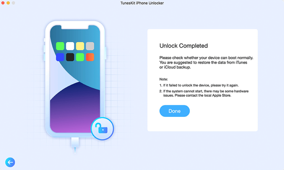 How to use TunesKit iPhone Unlocker to unlock your iPhone 04