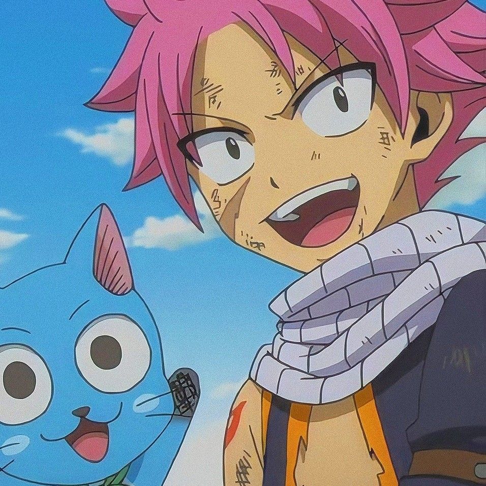 Fairy Tail Natsu PFP - Aesthetic Anime PFP for Discord, TikTok, IG