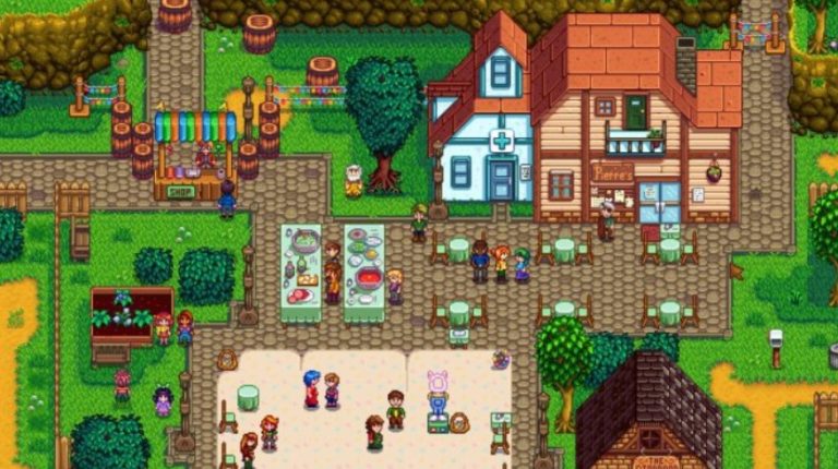Stardew Valley Egg Festival Egg Hunt