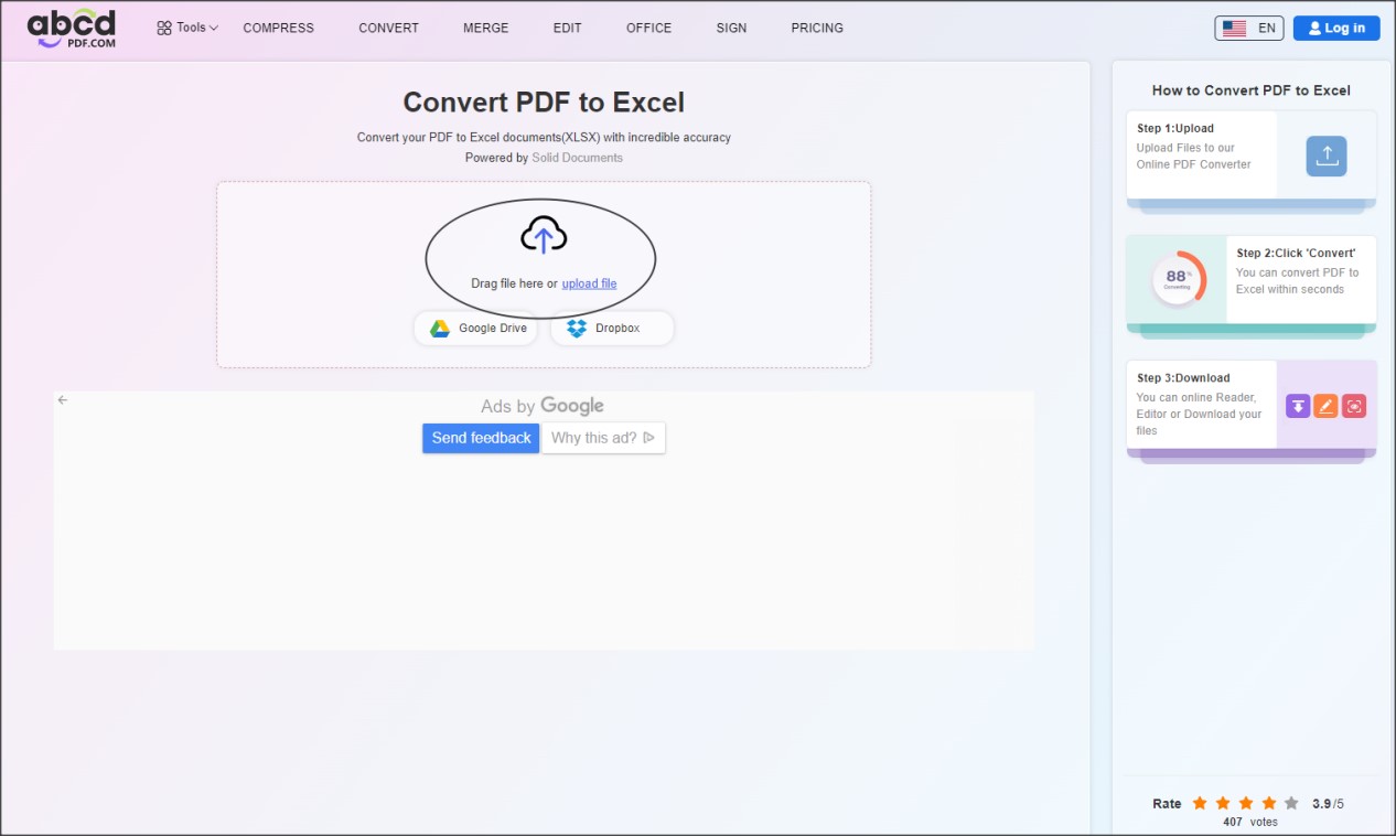 PDF to Excel 1