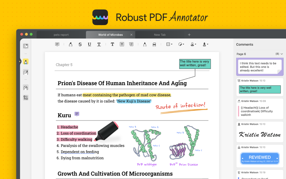 View and Annotate PDF