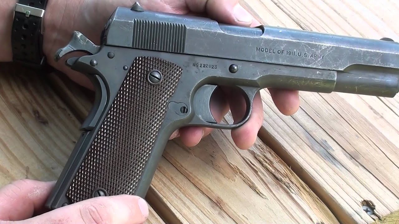 45 Automatic Colt Pistols