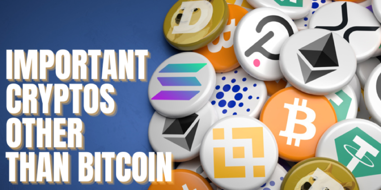 Important Cryptocurrencies Other Than Bitcoin