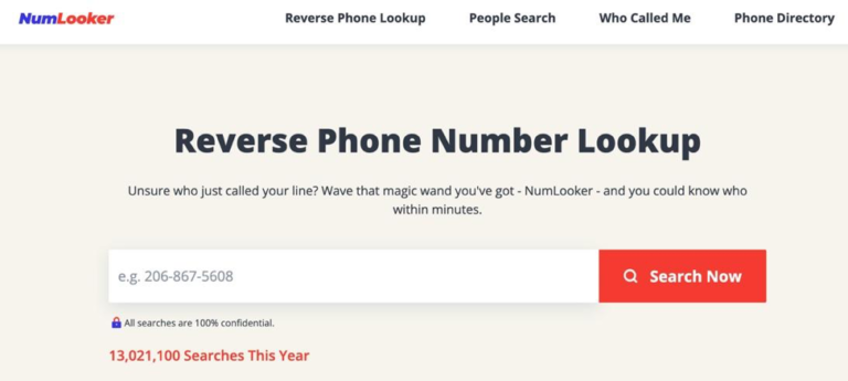 NumLooker Review: Find Out Who’s Calling with Reverse Phone Lookup