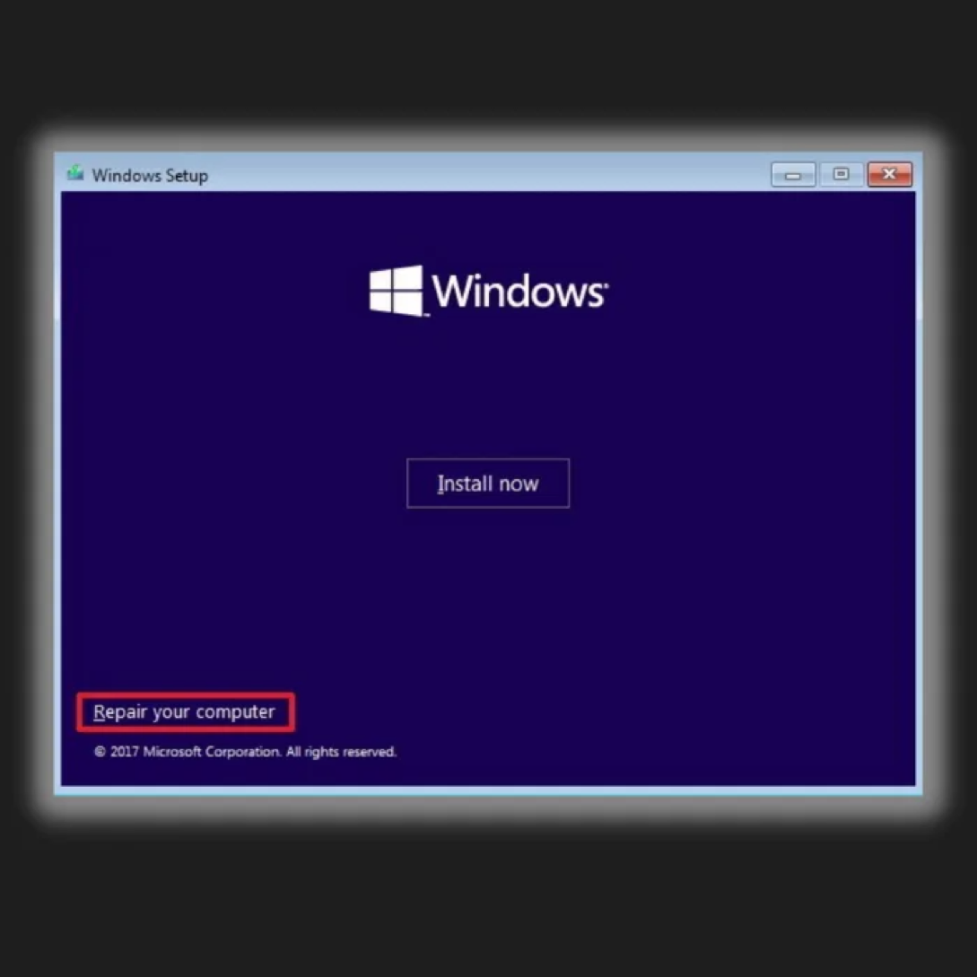 Repair Your Windows Installation Boot Files