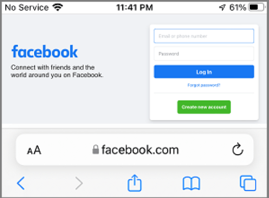 How to Open the Facebook desktop version on iPhone 03