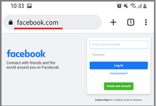 Open the Facebook desktop version on Android Smartphones and Tablets 03
