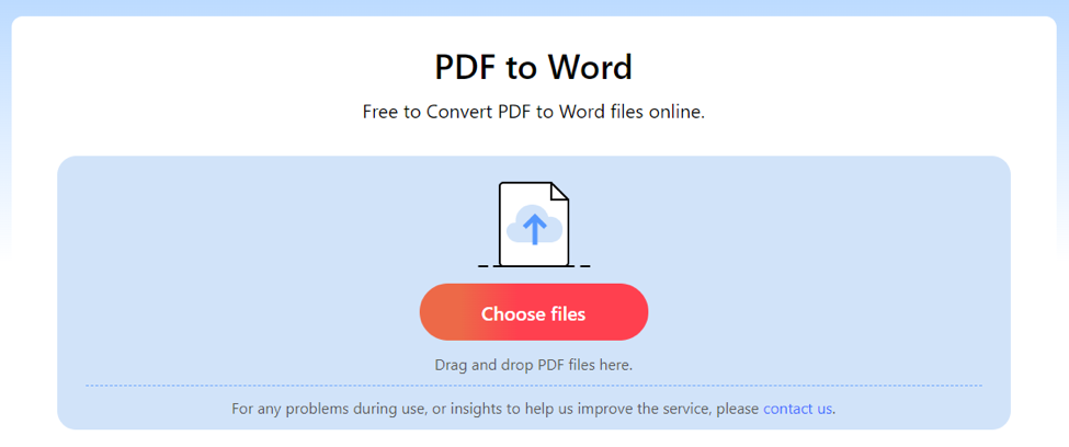 Import the PDF