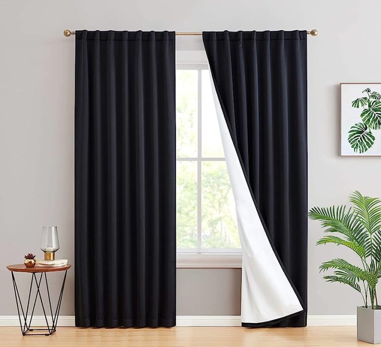 Blackout Noise Reduction Curtains