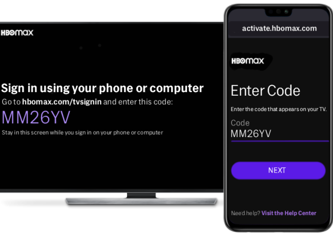 HBO Max Tv Sign In Enter Code