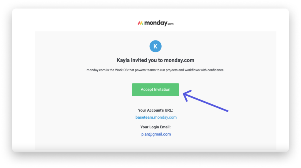 Monday.com login new account