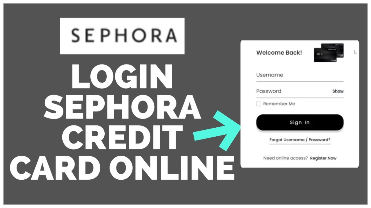 Sephora Credit Card Login