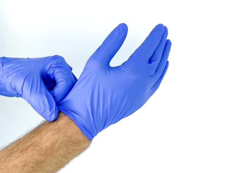 vinyl gloves