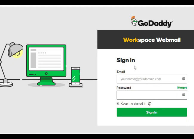 godaddy email login