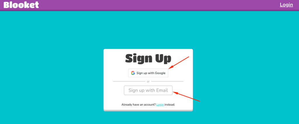 sign-up-options-blooket