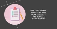 How Electronic Signature APIs Revolutionize Document Management