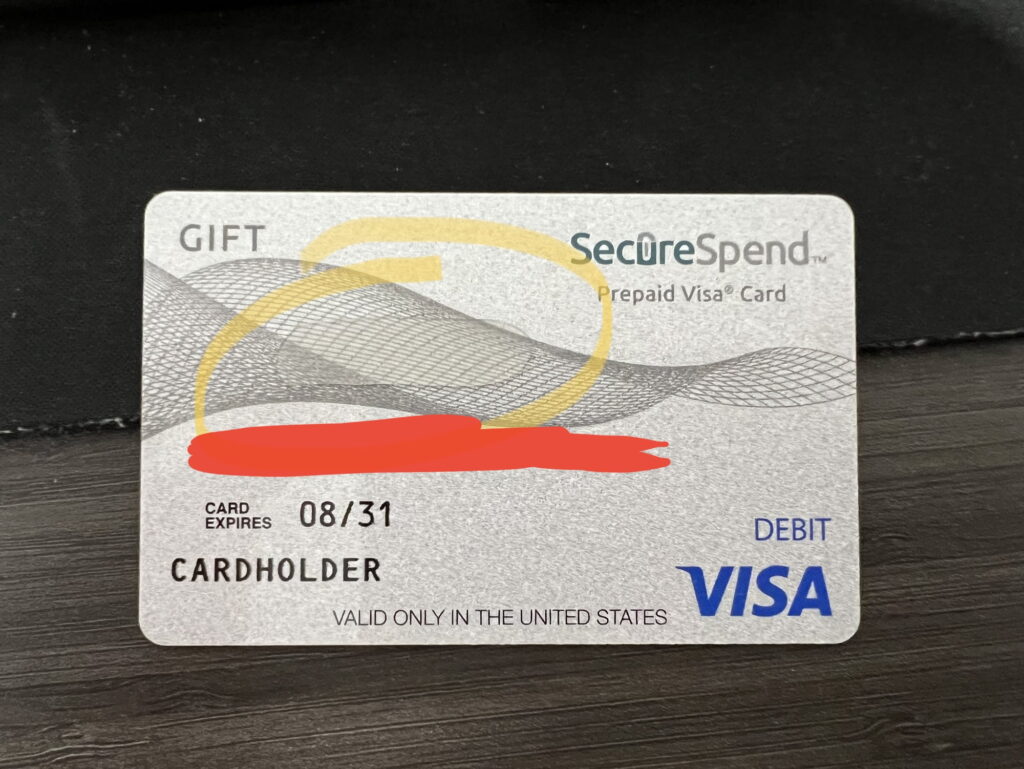 SecureSpend: How to Activate Secure Spend Prepaid Visa Gift Card